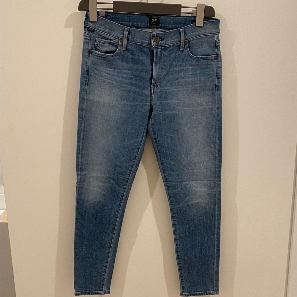 Citizens Of Humanity Dark Blue Avedon ankle Skinny Jeans